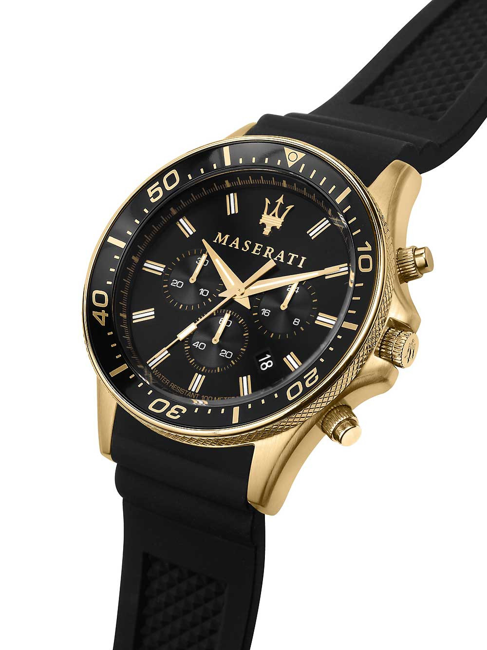 Maserati R8871640001 นาฬิกาผู้ชาย Sfida Chronograph Men's Watch