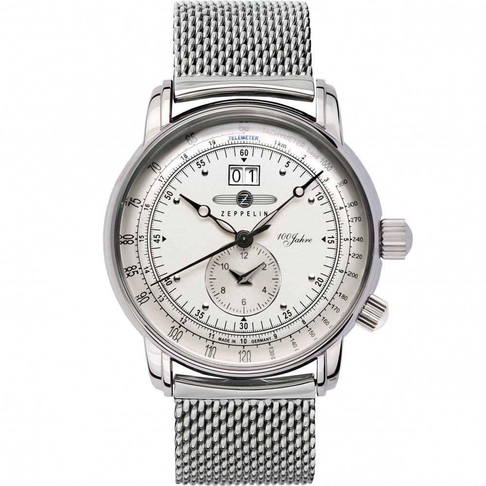 Zeppelin 7640M-1 นาฬิกาผู้ชาย Series 100 Years ED.1 Quartz Men's Watch Made In Germany