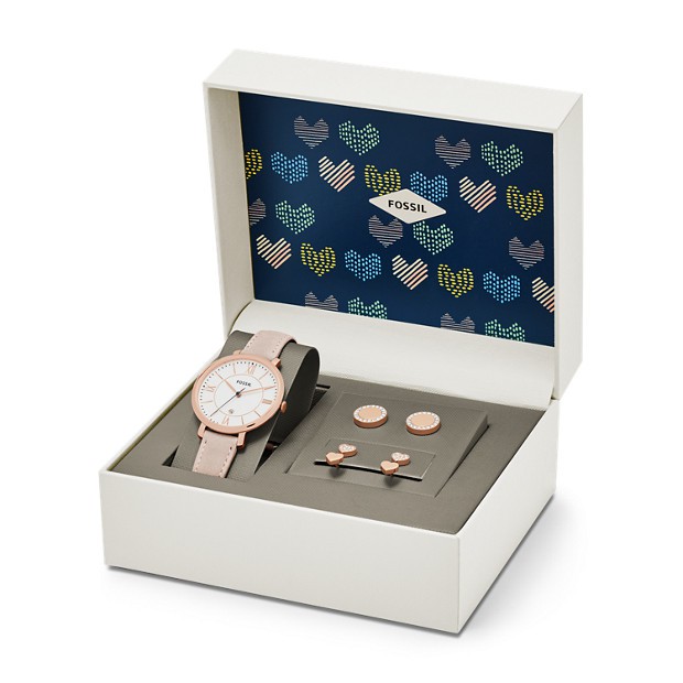 Fossil ES4202SET นาฬิกาผู้หญิง Fossil รุ่น ES4202SET, Jacqueline Quartz Women's Watch