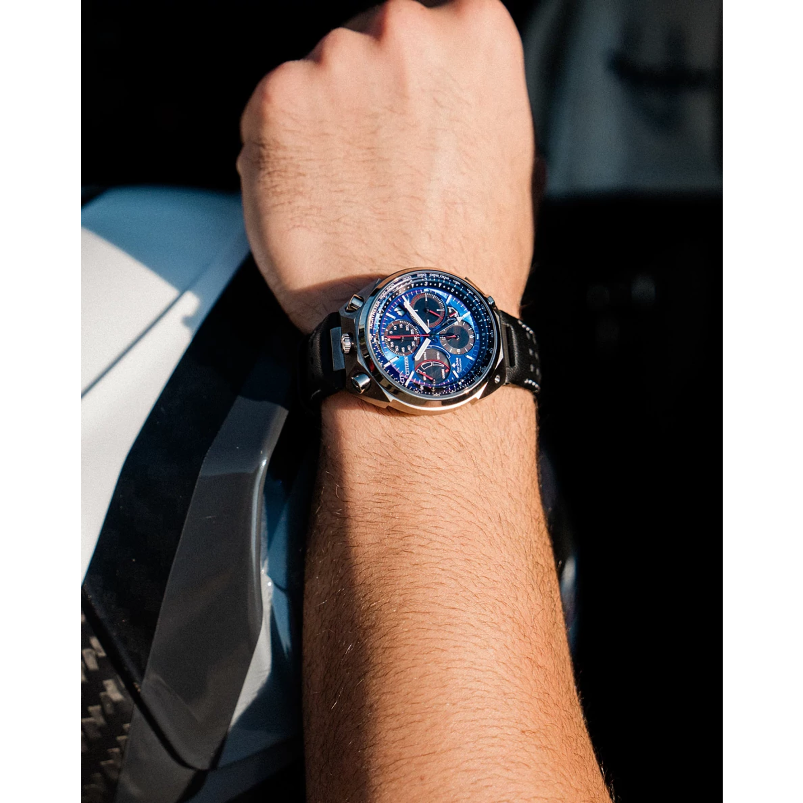 Citizen AV0088-01L นาฬิกาผู้ชาย Promaster Tsuno Chrono Racer Eco-Drive LIMITED EDITION 2,500 Pcs. Worldwide Men's Watch