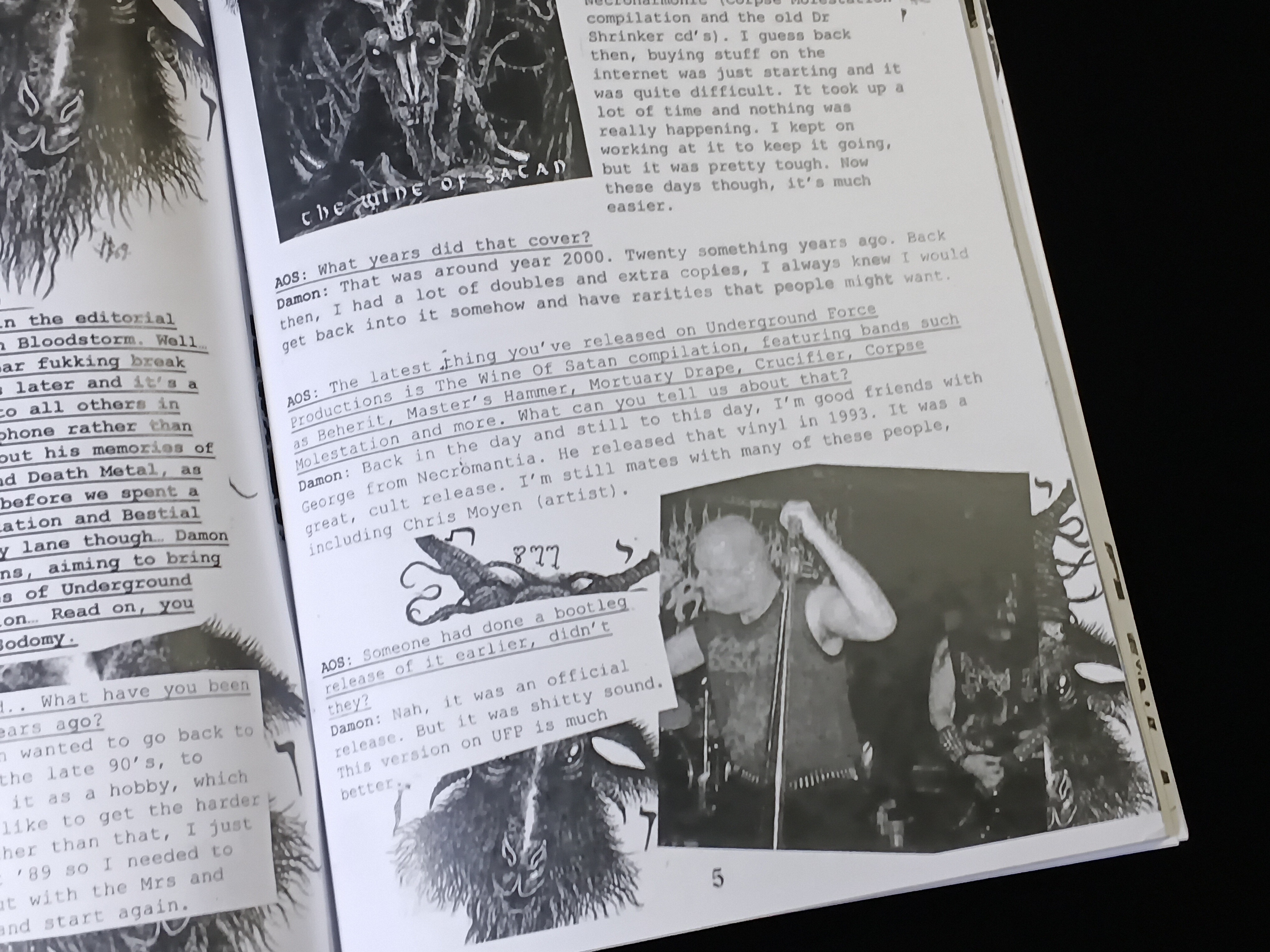 DEVOURED DEATH ' Zine Issue 6