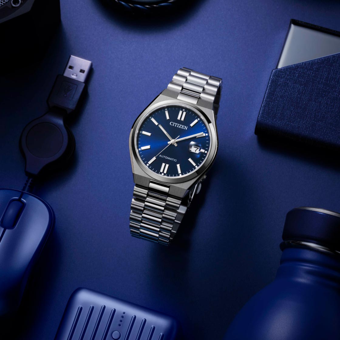 Citizen NJ0150-81L นาฬิกาผู้ชาย Automatic Tsuyosa Collection Men's Watch