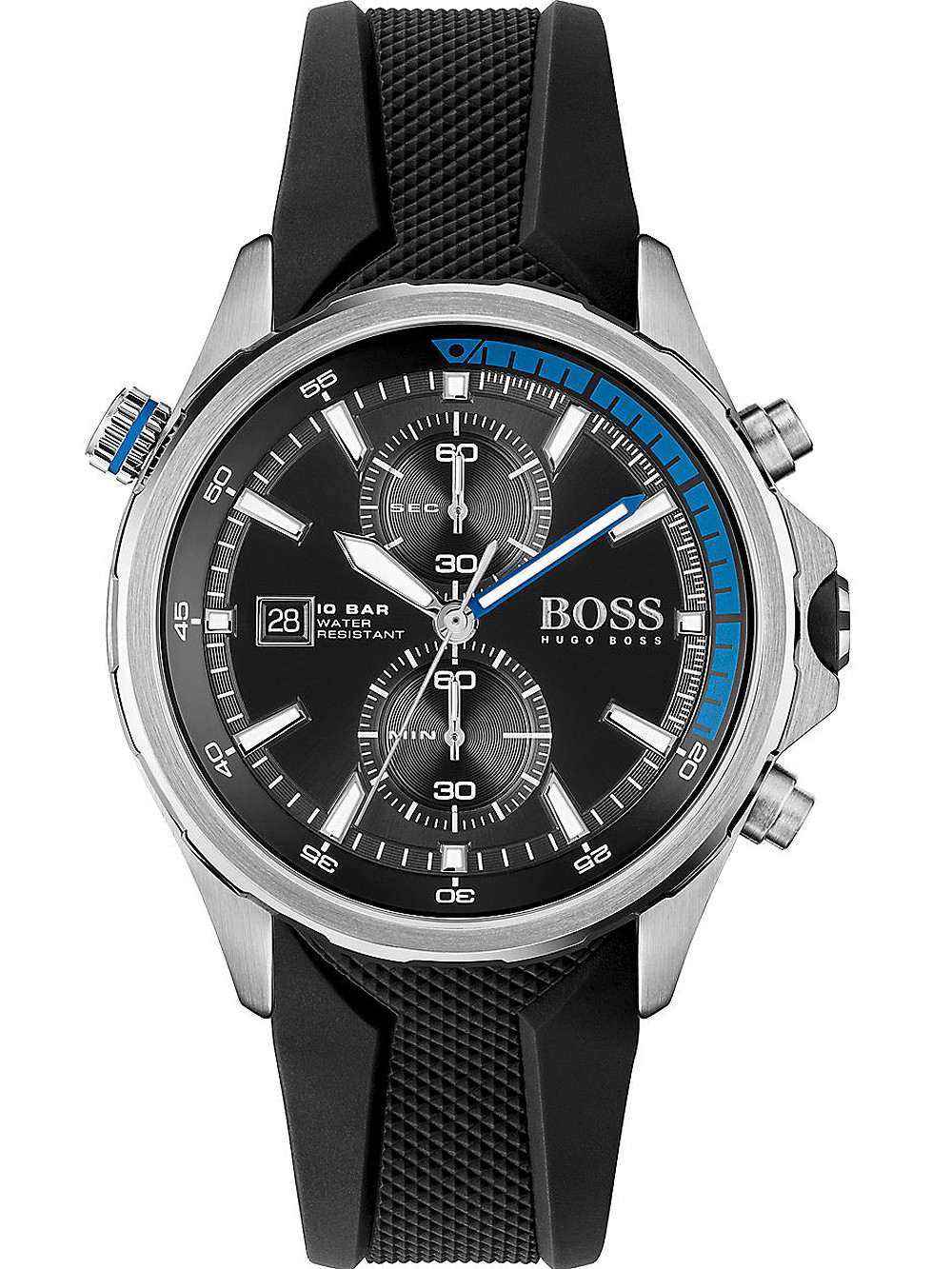 Hugo Boss 1513820 นาฬิกาผู้ชาย Globetrotter chrono Quartz Men's Watch