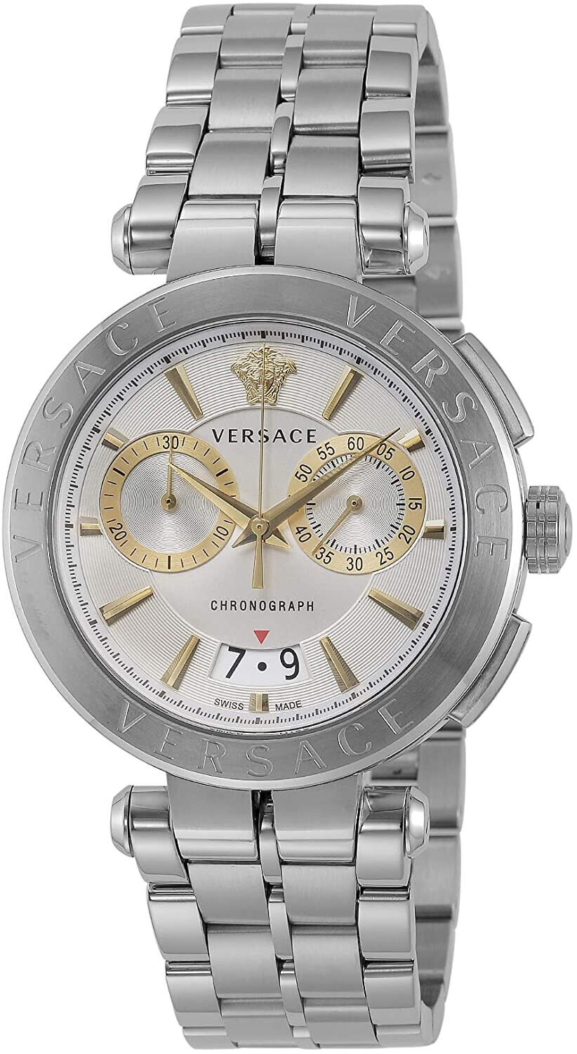 Versace VE1D00919 นาฬิกาผู้ชาย Aion Chronograph Quartz Men's Watch