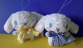ซินนามอล (Cinnamoroll) ชุดคู่ ขนาด 5 นิ้ว