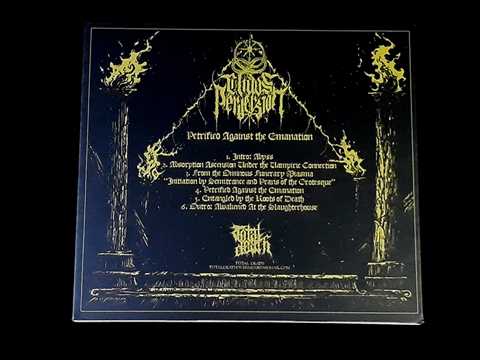 CHAOS PERVERSION 'Petrified Against the Emanation' Digi-CD