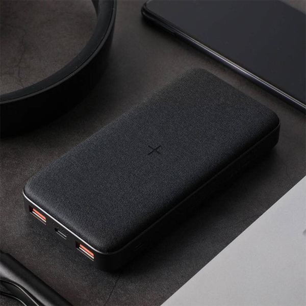 แบตสำรอง Eloop Orsen EW40 20000 mAh Wireless Charge PD 20W