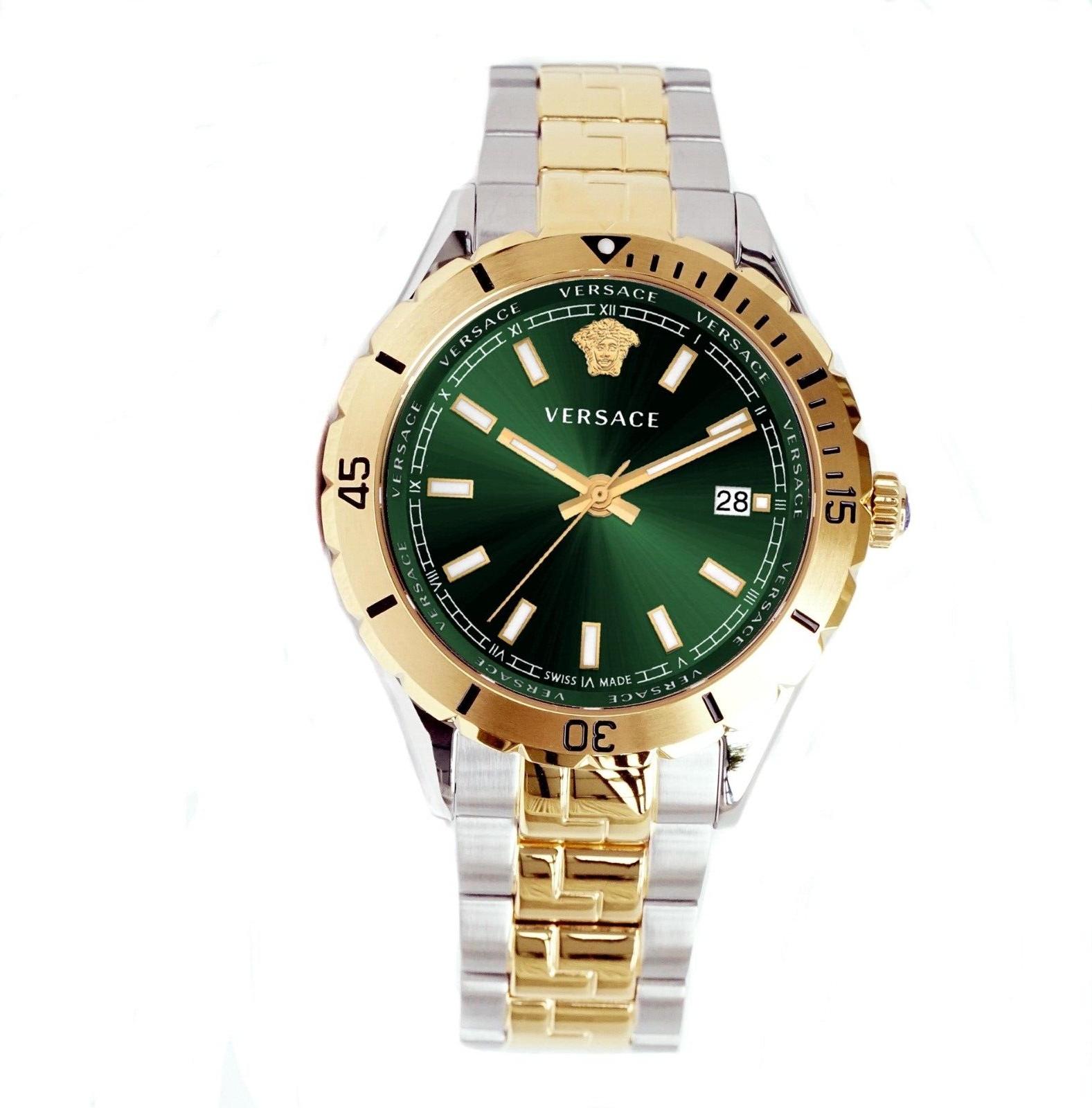 Versace VE3A00720 นาฬิกาผู้ชาย Hellenyium Quartz Men's Watch