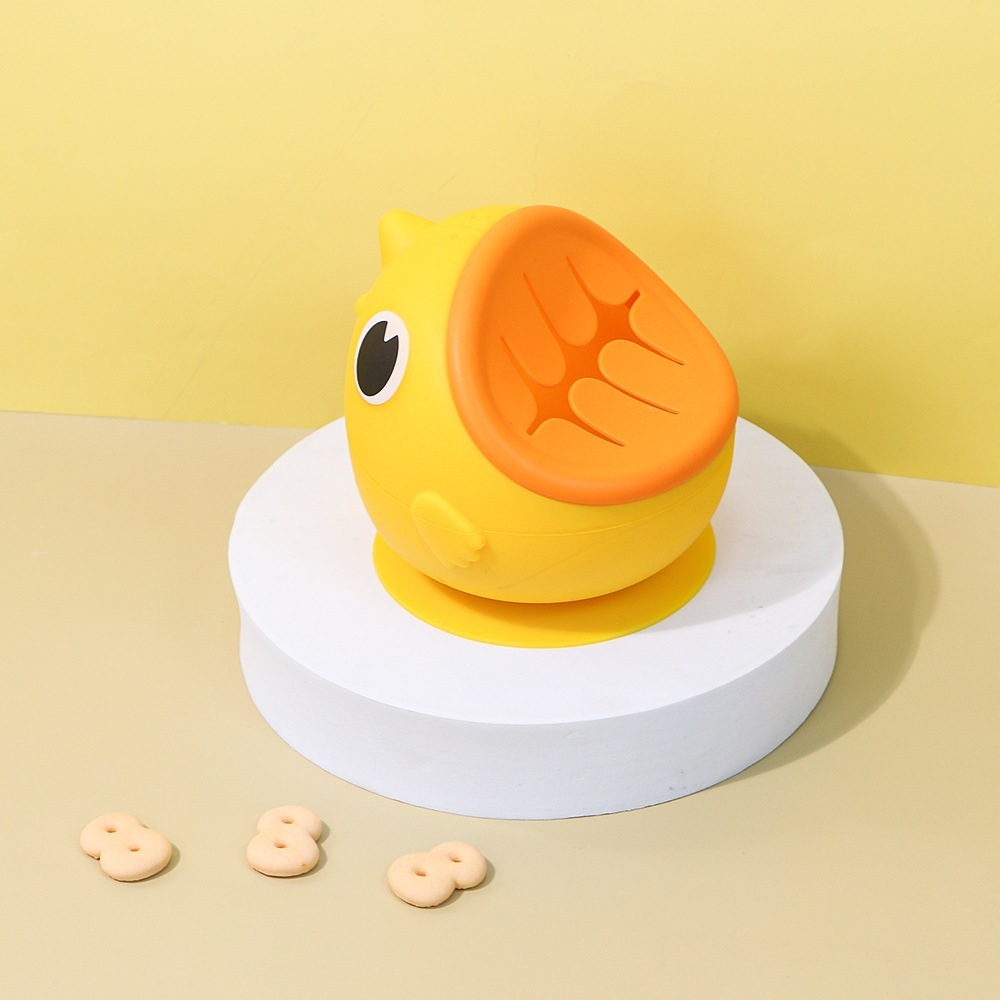 ถ้วยใส่ขนมซิลิโคน ลายการ์ตูน ถ้วยขนมซิลิโคน ก้นดูด