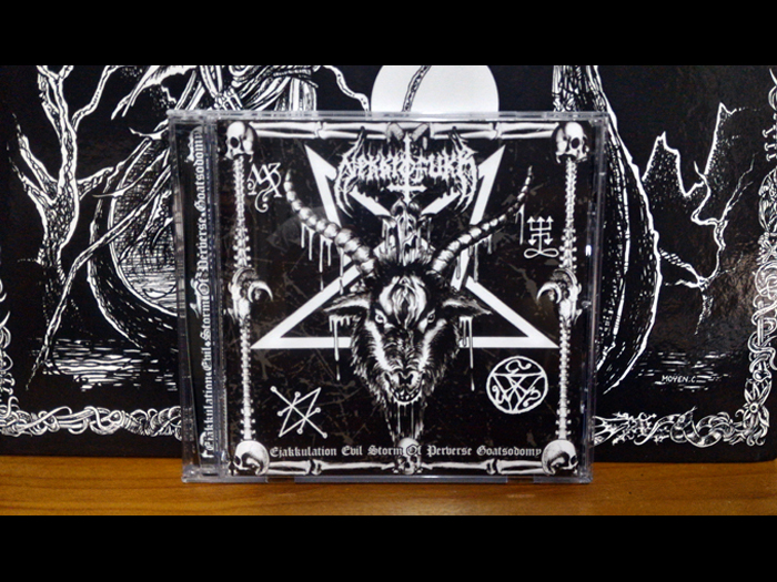 NEKKROFUKK'Ejakkulation Evil Storm Of Perverse Goatsodomy' CD