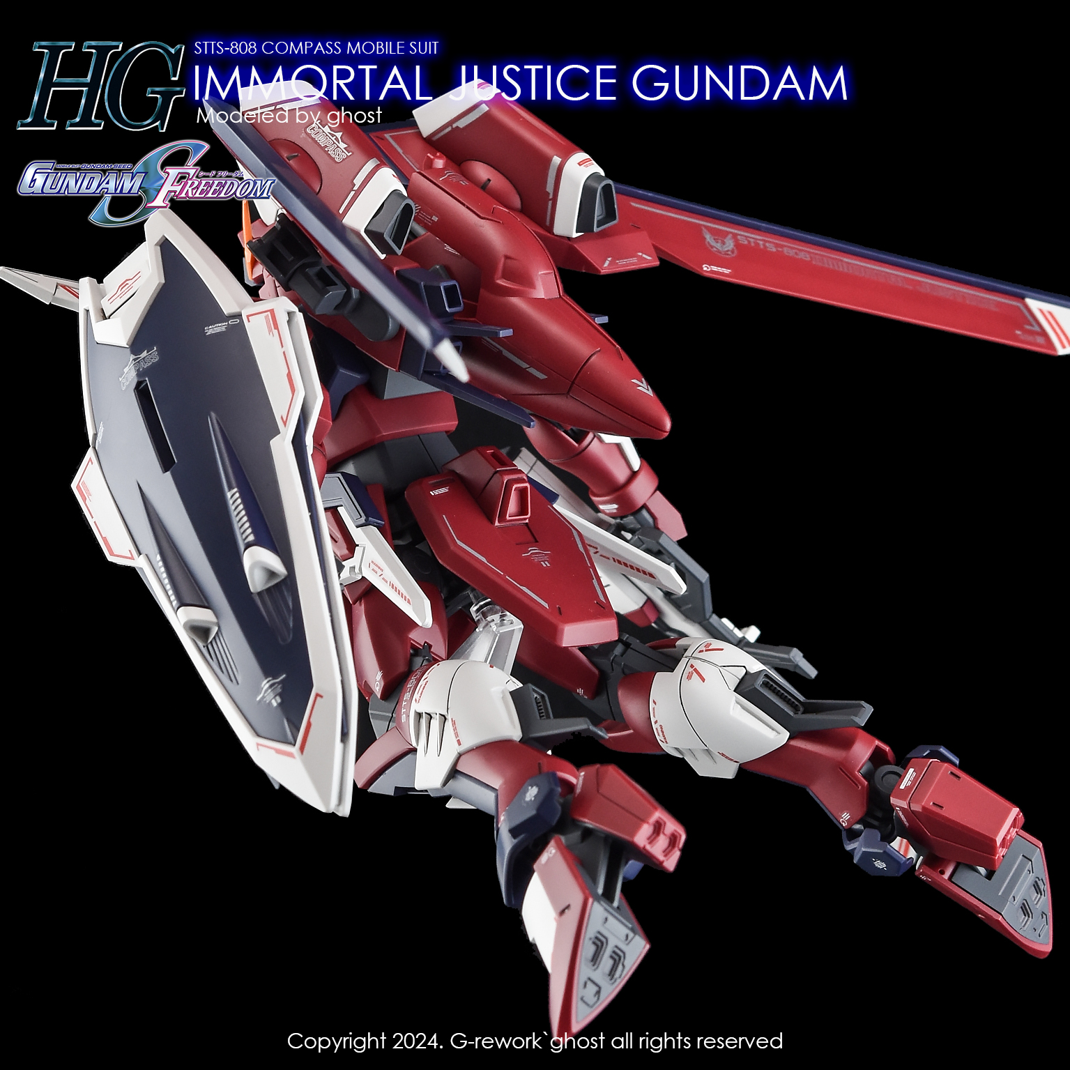 G-REWORK CUSTOM DECAL HG IMMORTAL JUSTICE GUNDAM