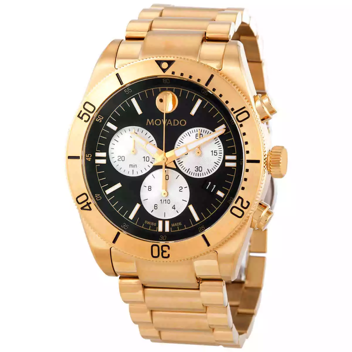 Movado 0607440 นาฬิกาผู้ชาย Chronograph Quartz Men's Watch