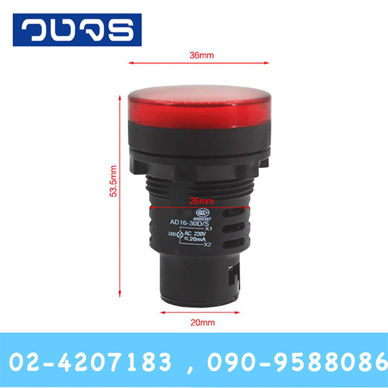 Pilot Lamp 30mm 220VAC