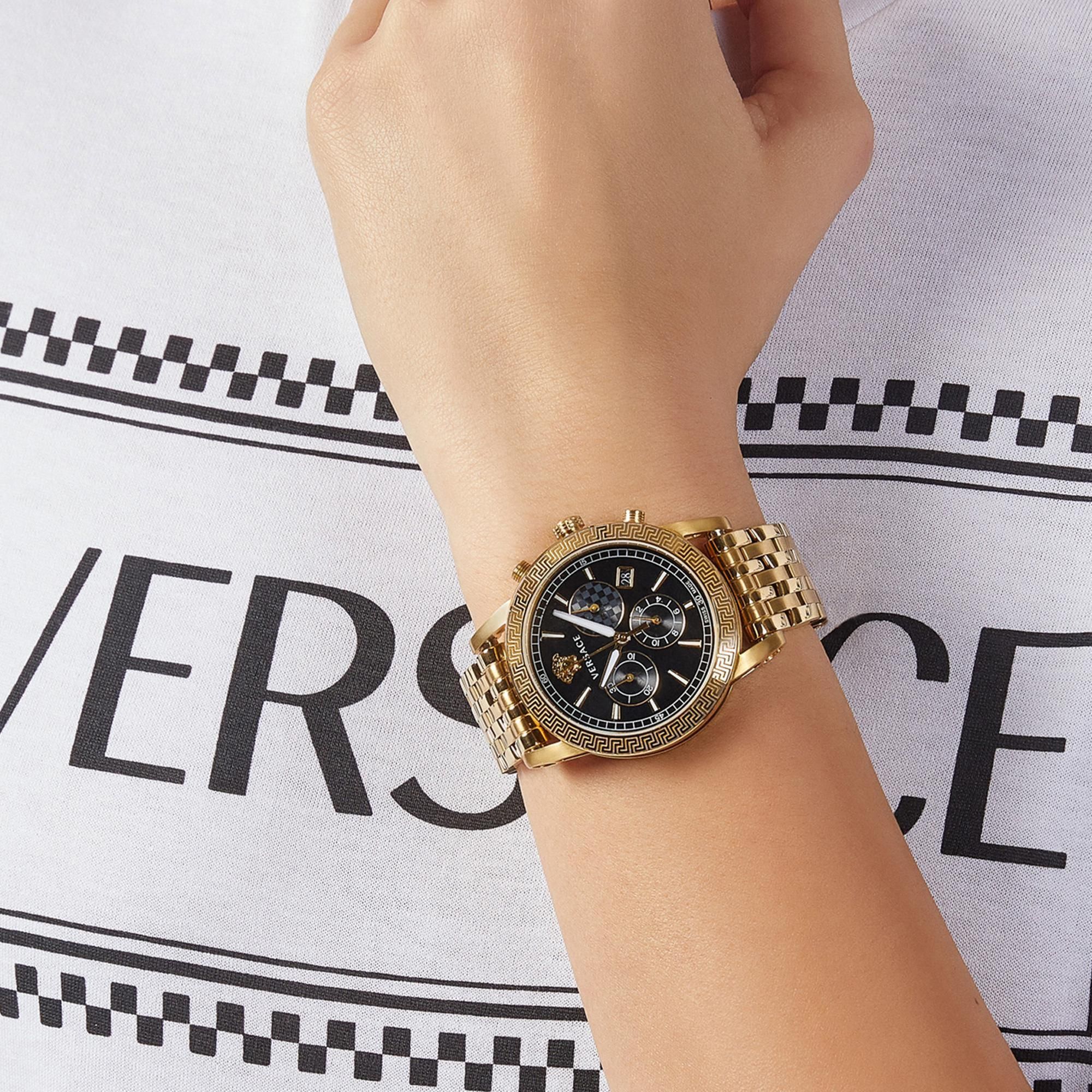 Versace VELT00419 นาฬิกา ชาย-หญิง Sport Tech Chronograph Quartz Swiss Made Unisex Watch