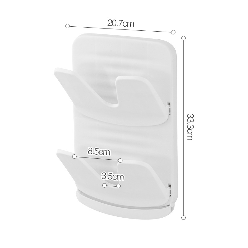 ชั้นวางฝาหม้อติดผนัง หนาสองชั้น