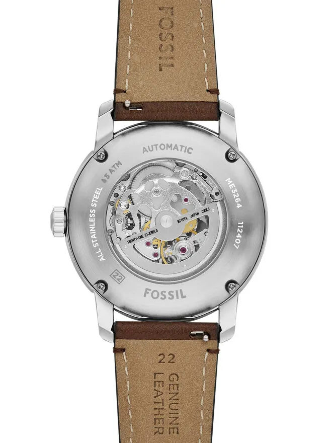 Fossil ME3264 นาฬิกาผู้ชาย Heritage Automatic Men's Watch