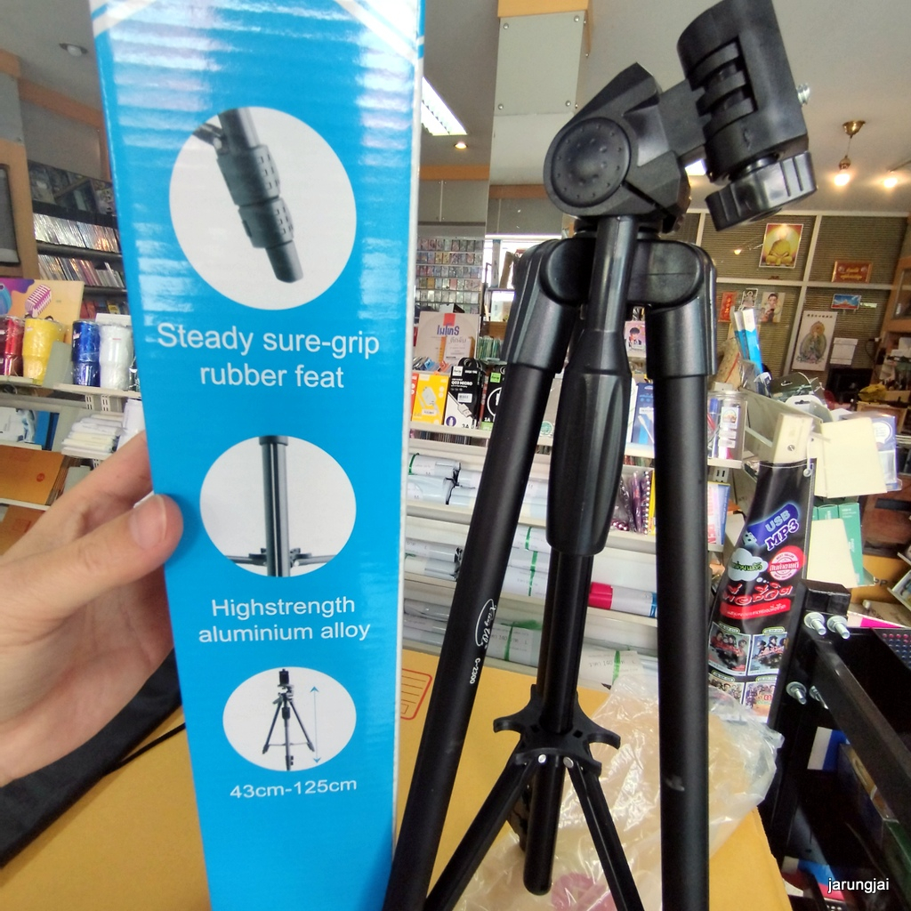 ขาตั้งกล้อง c-2300 multifunction tripod 43cm-125cm xiang wu ขาตั้งมือถือ