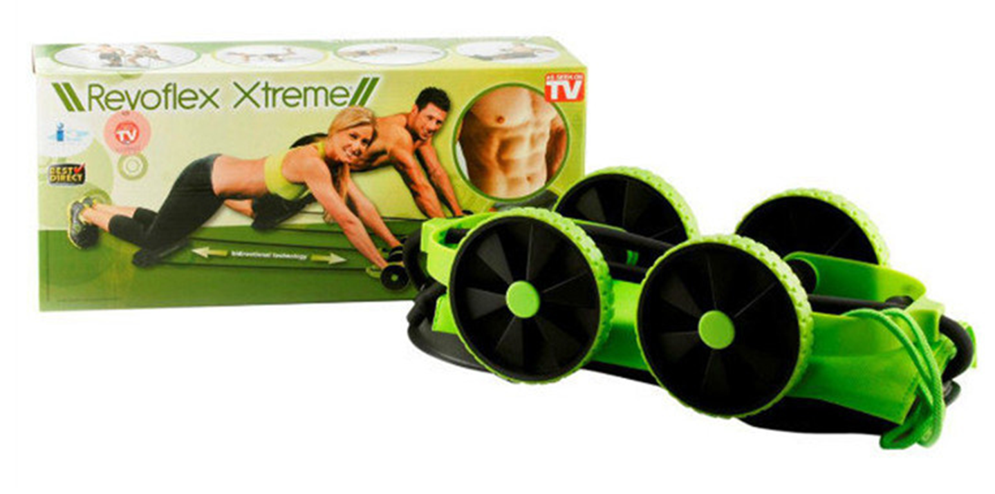 Revoflex Xtreme ยางยืด + ลูกกลิ้ง Six Pack