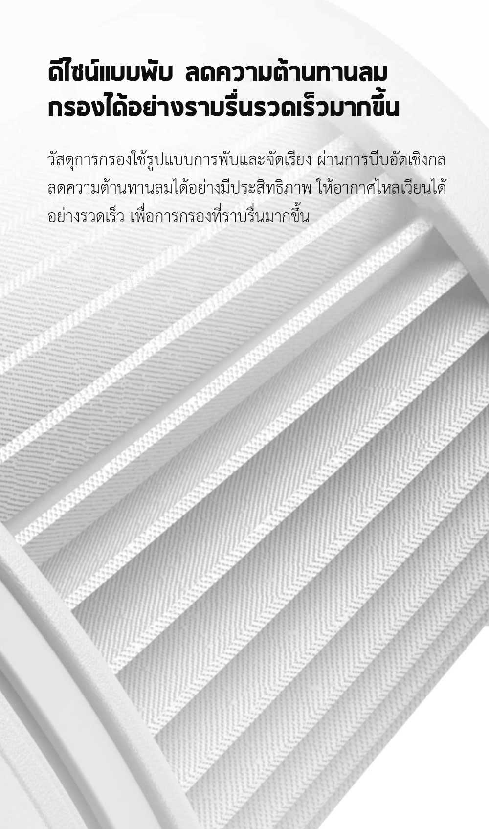Xiaomi Mini Handheld Vacuum Filter - ไส้กรองเครื่องดูดฝุ่นแบบพกพาเสี่ยวหมี่ (2 ชิ้น)