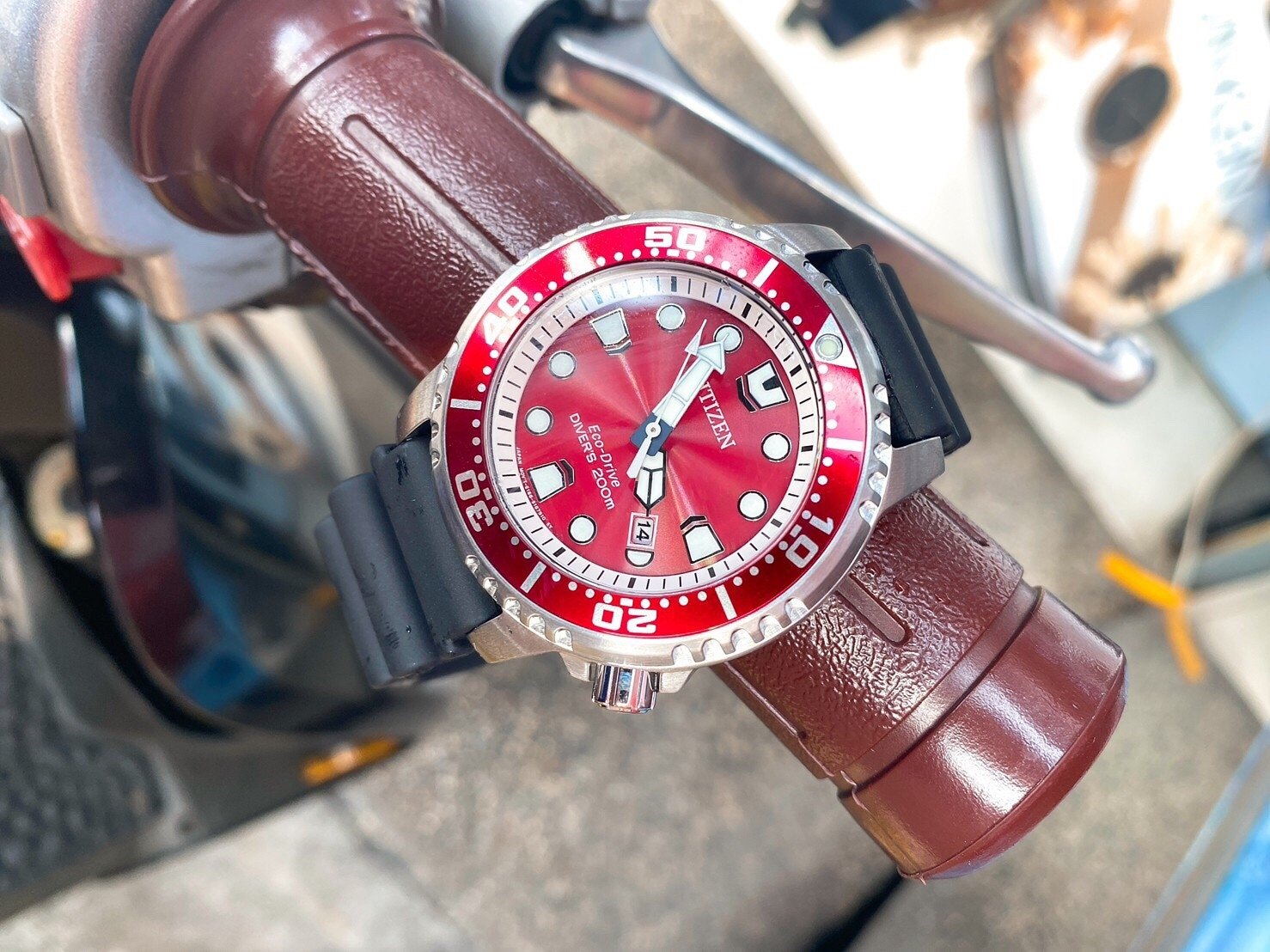 Citizen BN0159-15X นาฬิกาผู้ชาย Eco-Drive Promaster Marine Diver's 200m Men's Watch