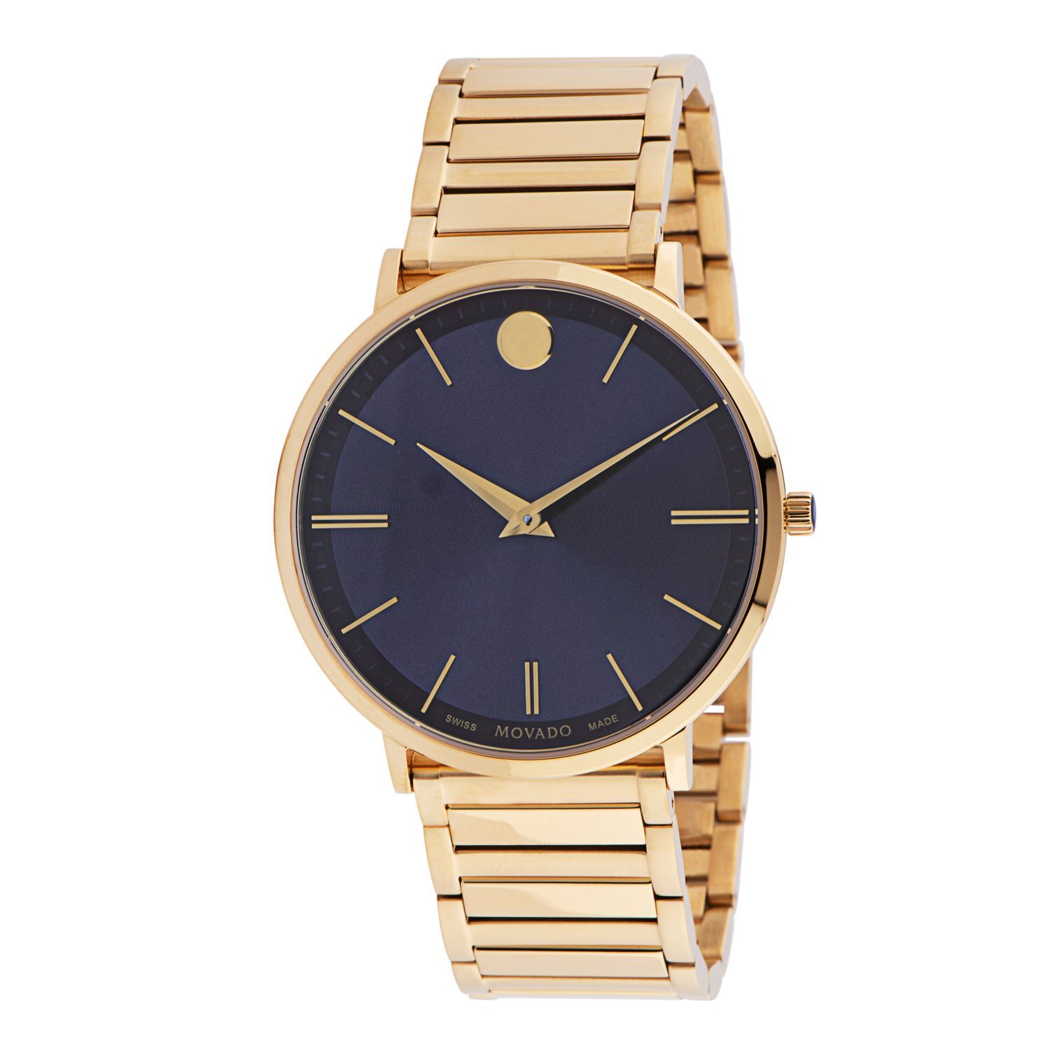 Movado 0607510 นาฬิกาผู้ชาย Ultra Slim Quartz Men's Watch