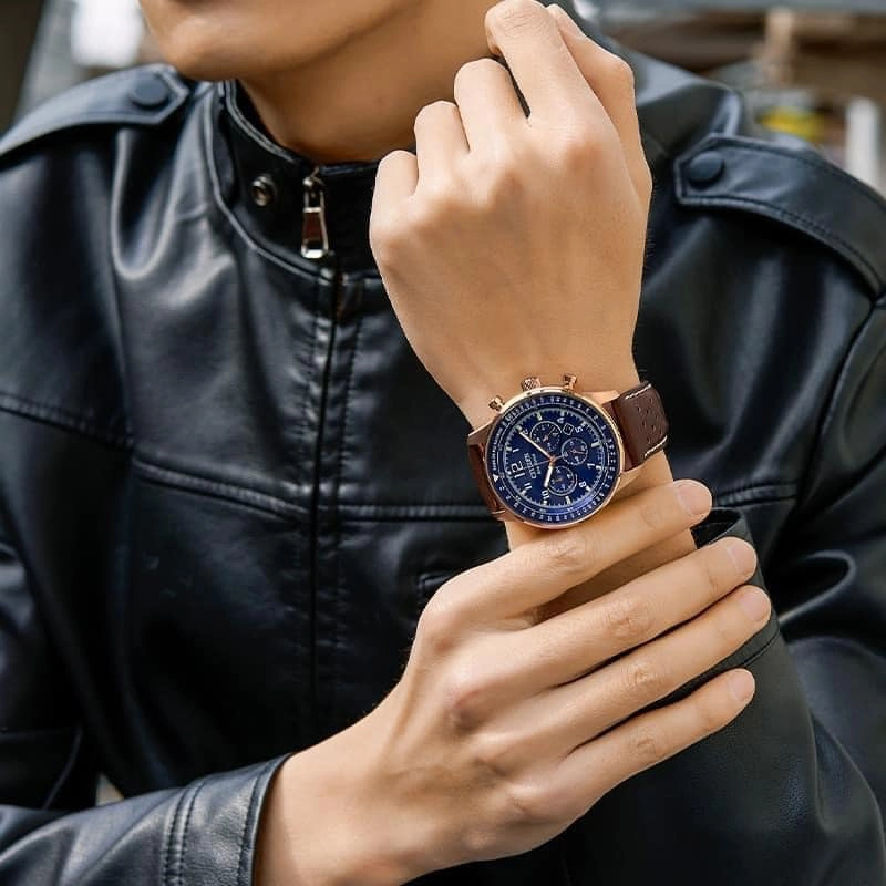 Citizen CA4503-18L นาฬิกาผู้ชาย Chronograph Eco-Drive Men's Watch