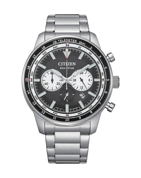 Citizen CA4500-91E นาฬิกาผู้ชาย Chrono Eco-Drive Men's Watch