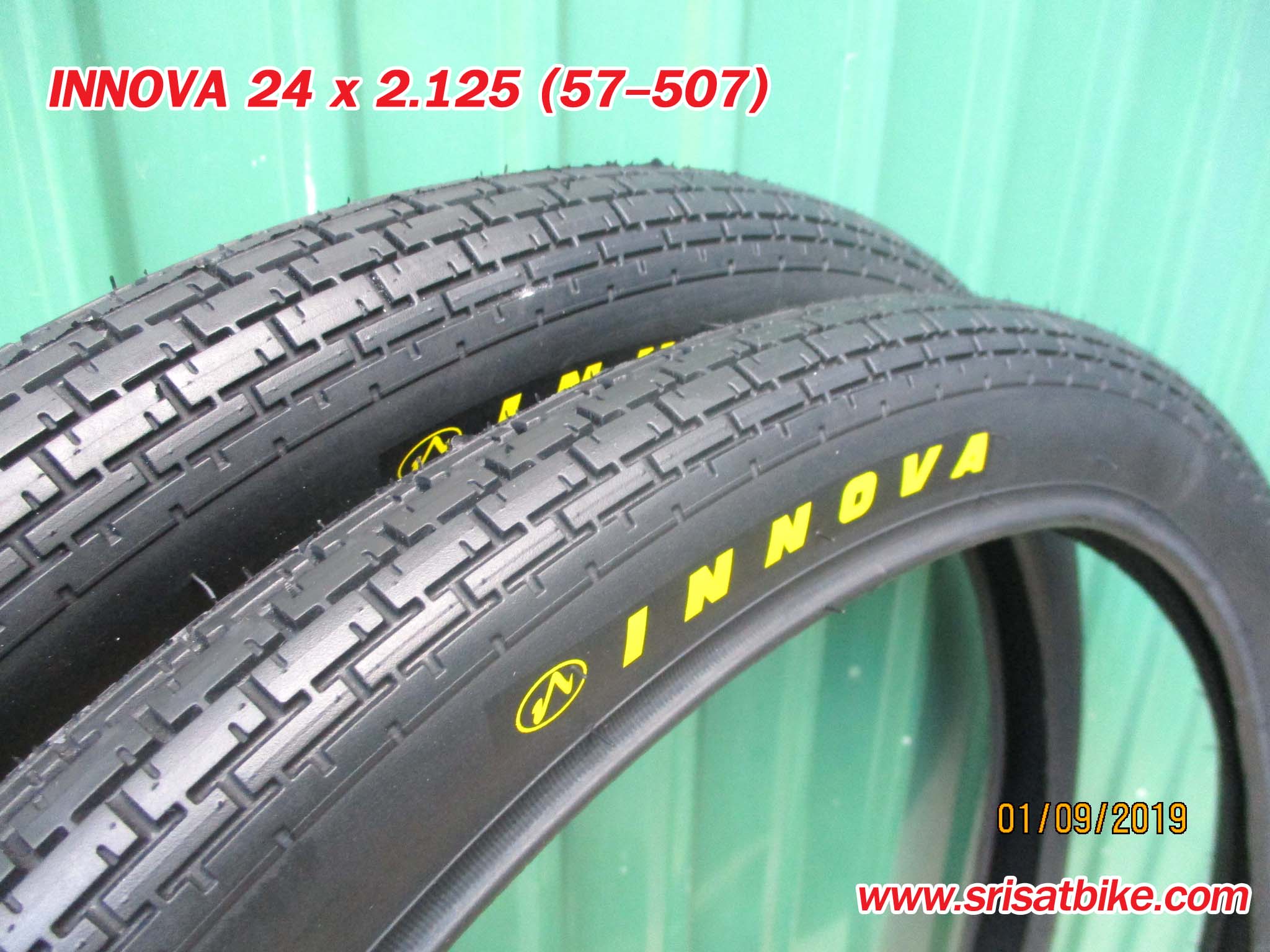 ยางจักรยาน 24 x 2.125 INNOVA - 2 เส้น - ส่งฟรี EMS -