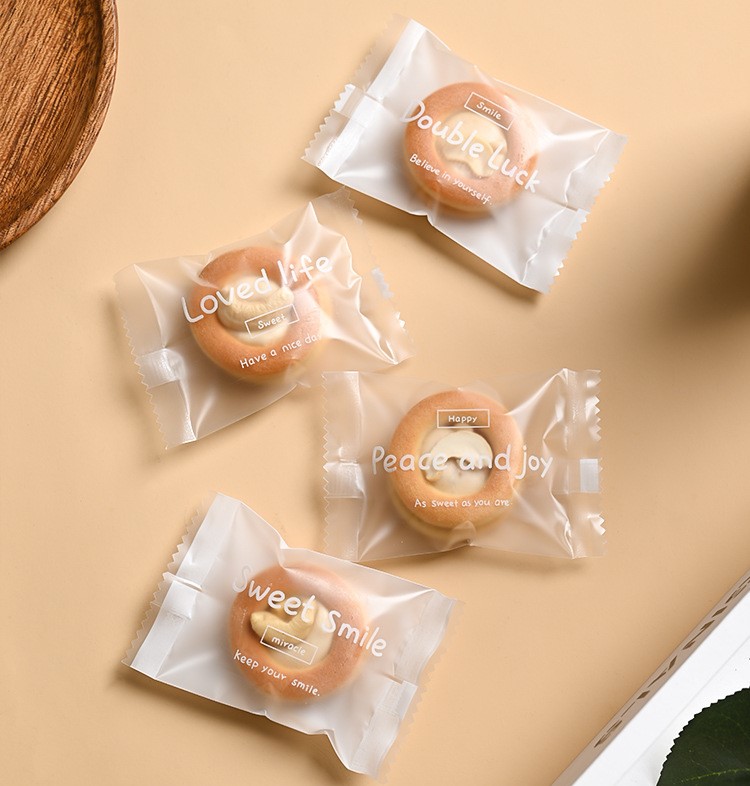 ถุงซีล ใส่ขนม คุกกี้ ลูกอม ขนาด 5.5x8.5 ซม.จำนวน 97-100 ใบ/แพ็ค (ชุดที่ 4/4)