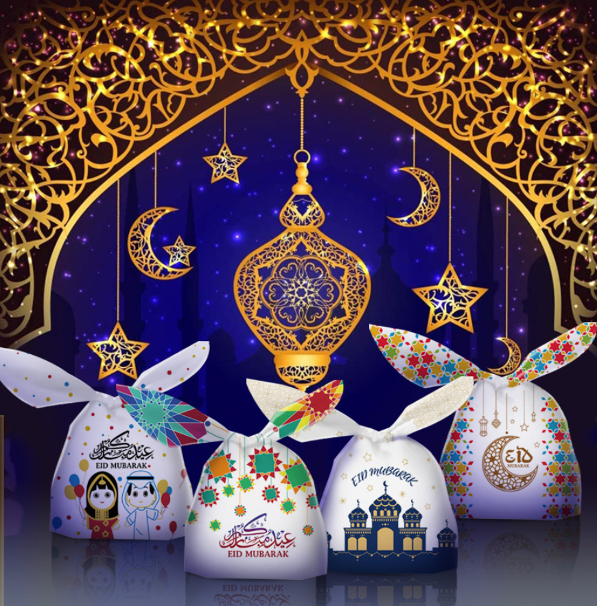 ถุงผูกหูกระต่าย ขนาด 13.5x22 ซม. แพ็คละ 47-50 ใบ (ชุดที่ 1/2)