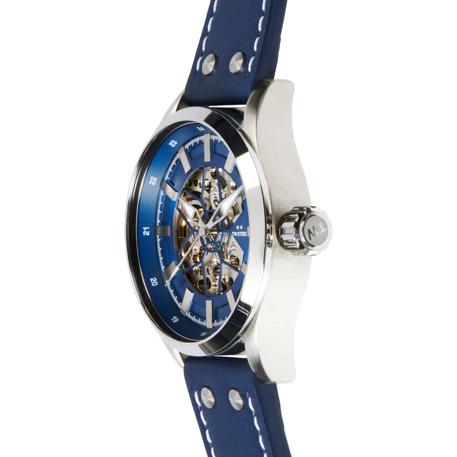 TW Steel VS132 นาฬิกาผู้ชาย Volante Skeleton Automatic Men's Watch