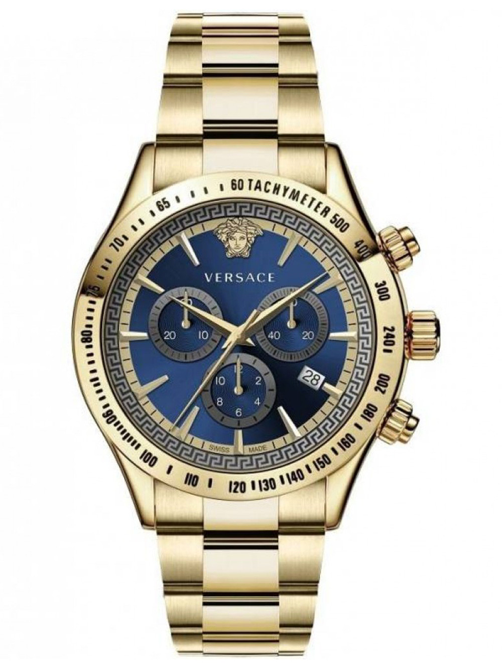 Versace VEV700619 นาฬิกาผู้ชาย Chrono Classic Quartz Swiss Made Men's Watch