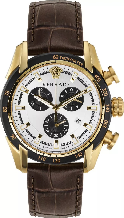 Versace VE2I00221 นาฬิกาผู้ชาย V-Ray Chronograph Quartz Men's Watch