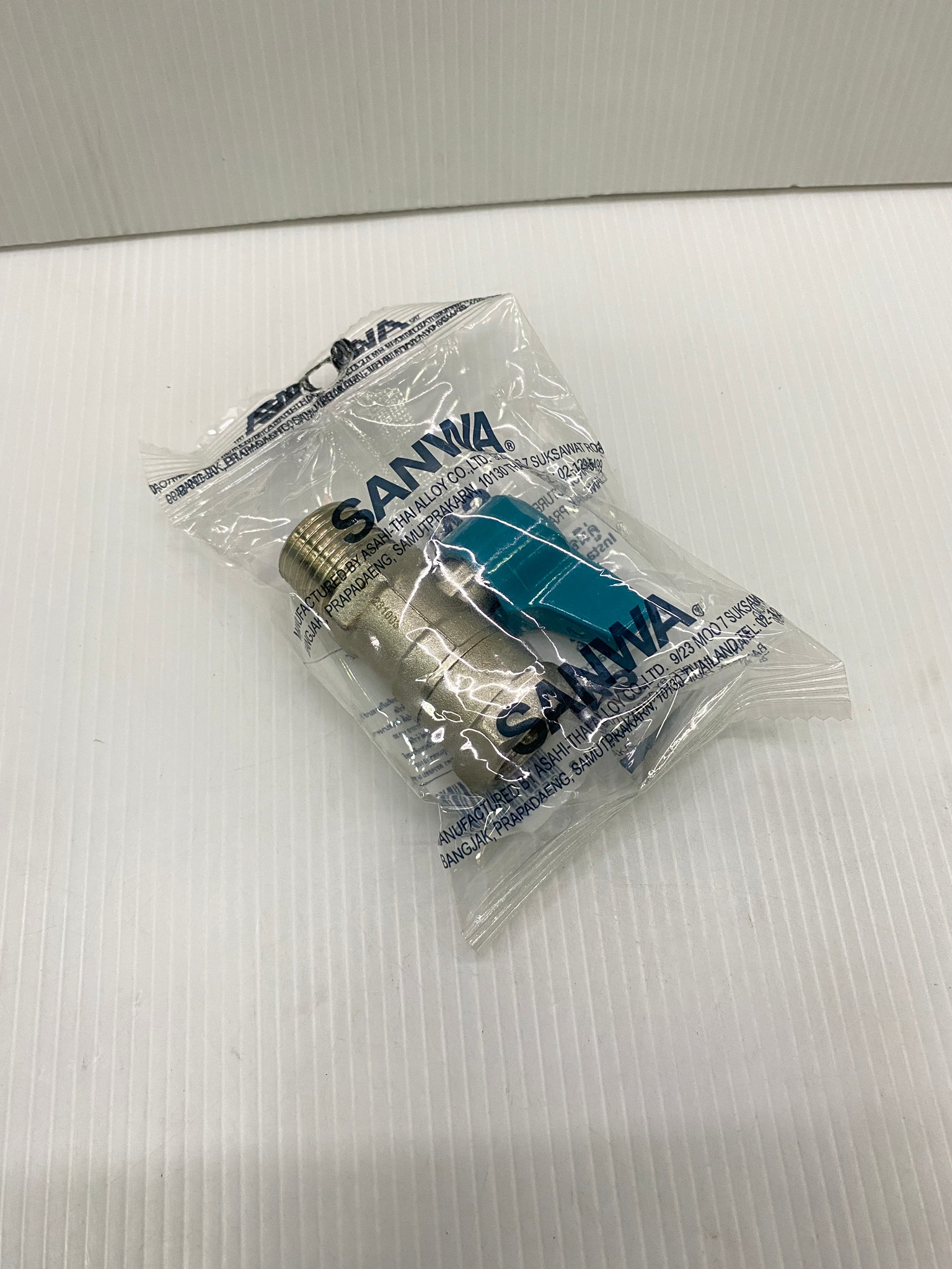 มินิบอลวาล์ว 2 ทาง 1/2นิ้ว (ผู้ เมีย) SANWA ของแท้ 100%