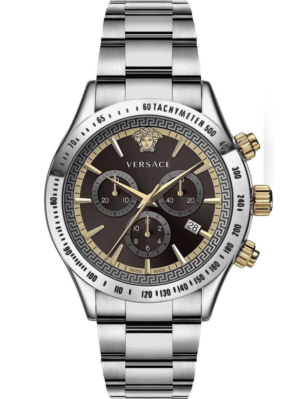 Versace VEV700419 นาฬิกาผู้ชาย Chrono Classic Quartz Men's Watch