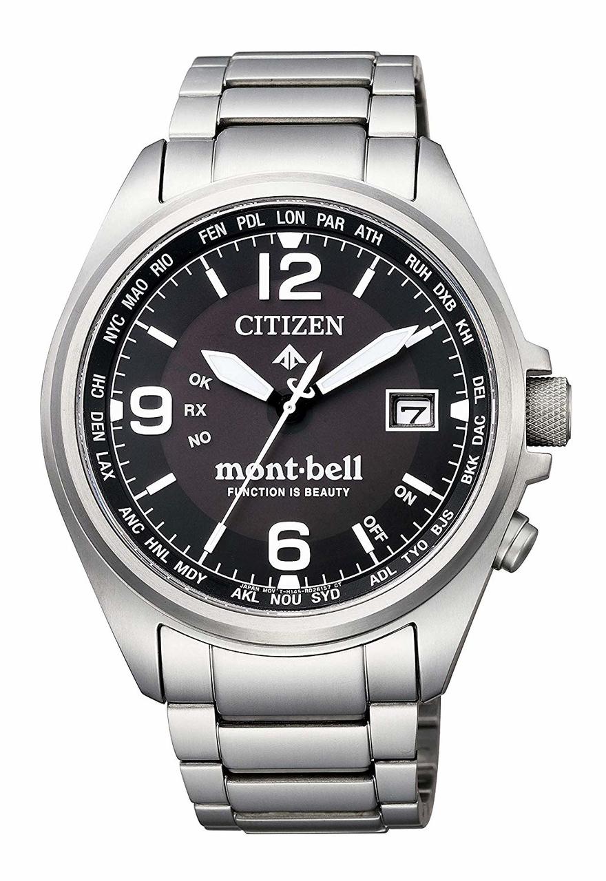 Citizen CB0171-89E นาฬิกาผู้ชาย Promaster x Mont-bell Eco-Drive Radio Wave Limited Men's Watch