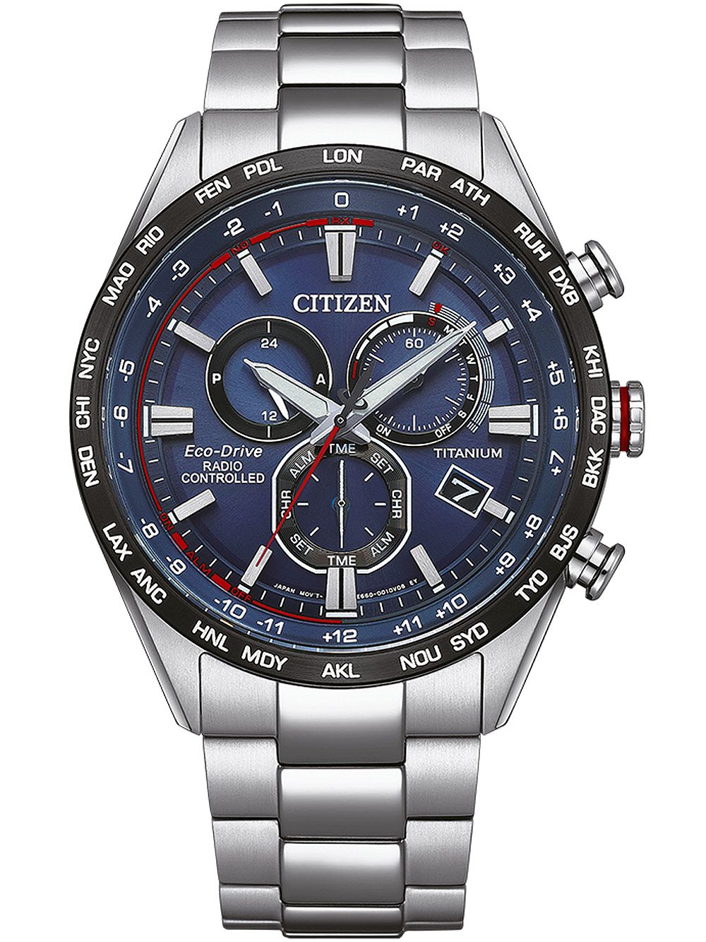 Citizen CB5945-85L นาฬิกาผู้ชาย Eco-Drive Titanium Men's Watch
