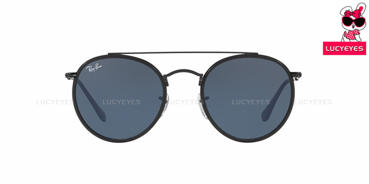 RayBan RB3647N 002/R5 ROUND DOUBLE BRIDGE