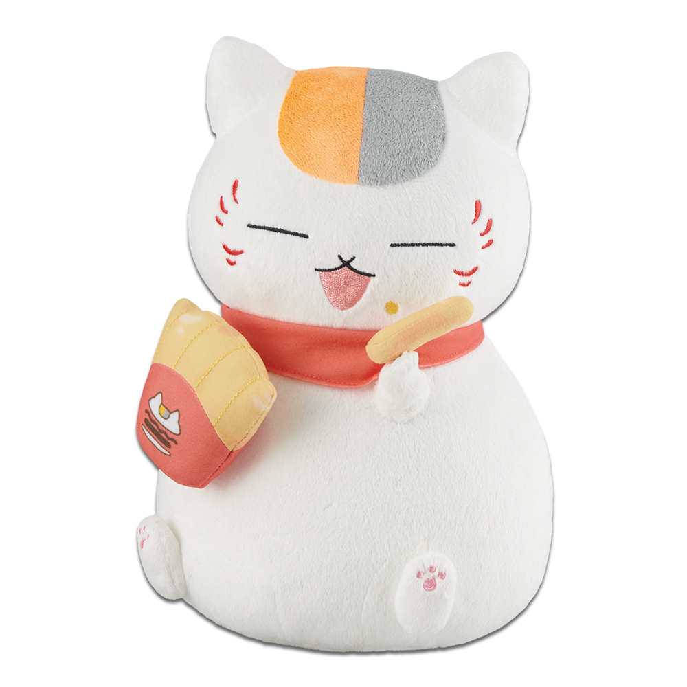 [PRE-ORDER] ตุ๊กตา เนียนโกะเซนเซย์ กินเฟรนช์ฟรายส์ Size 27 cm Prize A: Nyanko Sensei Potato Fried BANDAI SPIRITS นัตสึเมะกับบันทึกพิศวง A賞 ポテトもぐもぐニャンコ先生ぬいぐるみ
