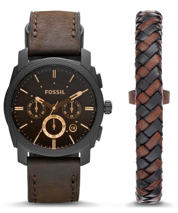 Fossil FS5251SET นาฬิกาผู้ชาย Fossil รุ่น FS5251SET, Machine Chronograph Men's Watch