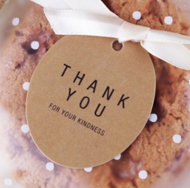 ป้ายแท็กห้อยสินค้า Thank you