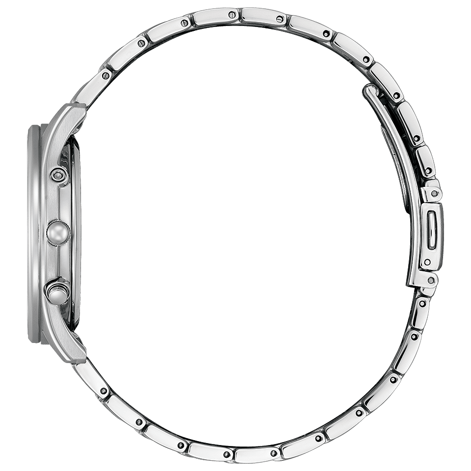 Citizen AS1060-54E นาฬิกาผู้ชาย Eco-Drive Radio Citizen Collection Men's Watch