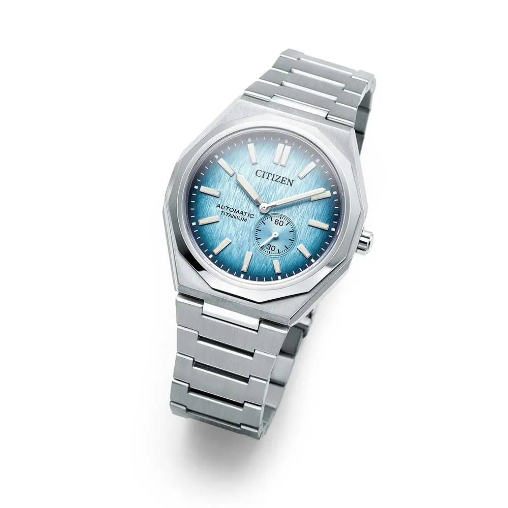 Citizen NK5020-58L นาฬิกาผู้ชาย Automatic Super-Titanium Zenshin Men's Watch