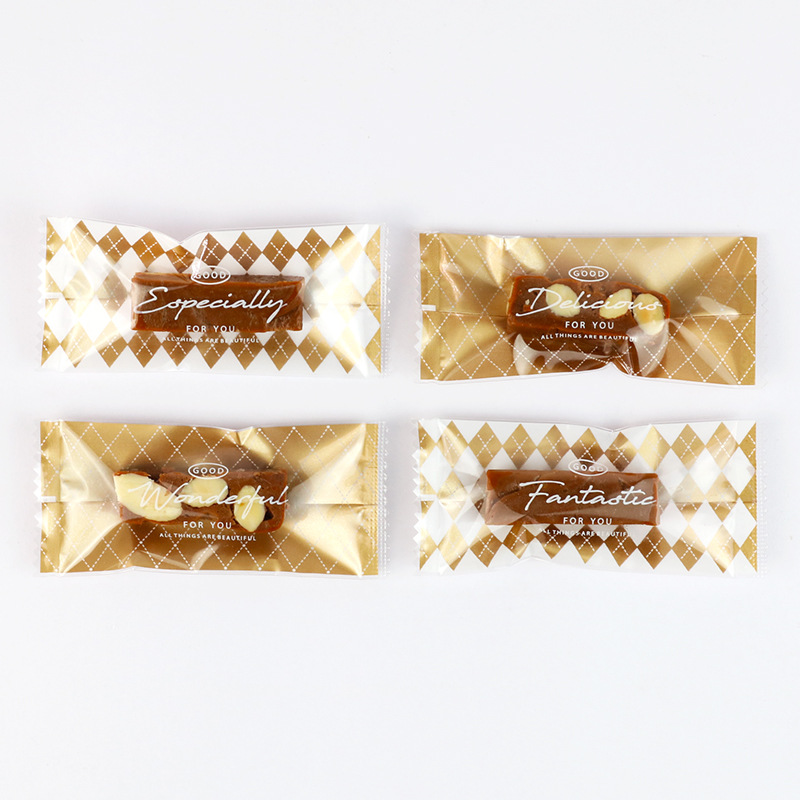 ถุงซีล ใส่ลูกอม ขนม ขนาด 4x9-9.5 ซม.จำนวน 95-100 ใบ/แพ็ค ชุดที่ 4/4