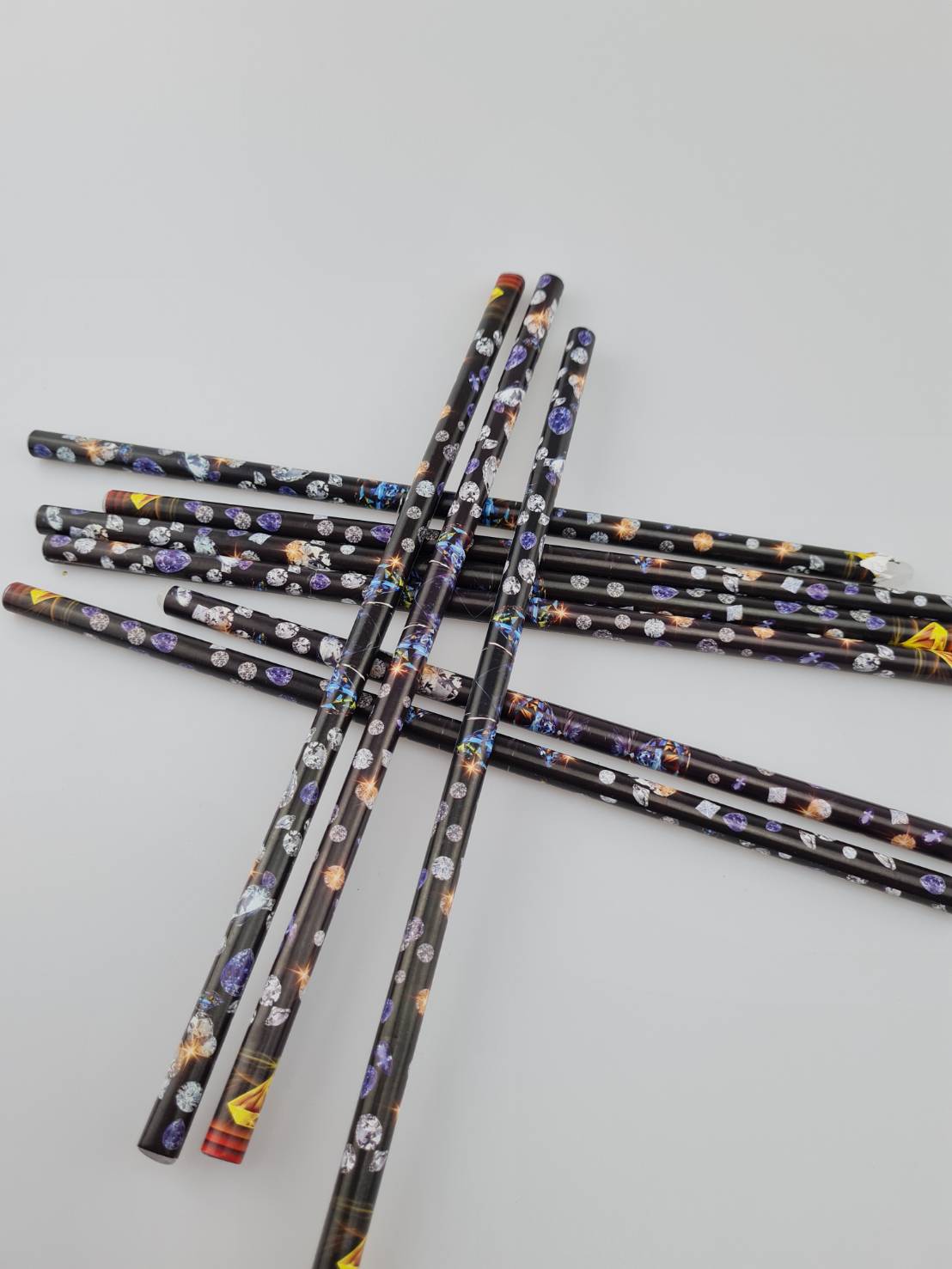 ดินสอจับเพรช แท่งเทียนจับเพรชทำจากซิลิโคนไม่ทำให้เพชรหมองใช้งานง่าย ยาว 9 นิ้ว ต่อแท่งสำหรับจับเพชรคริสตัล