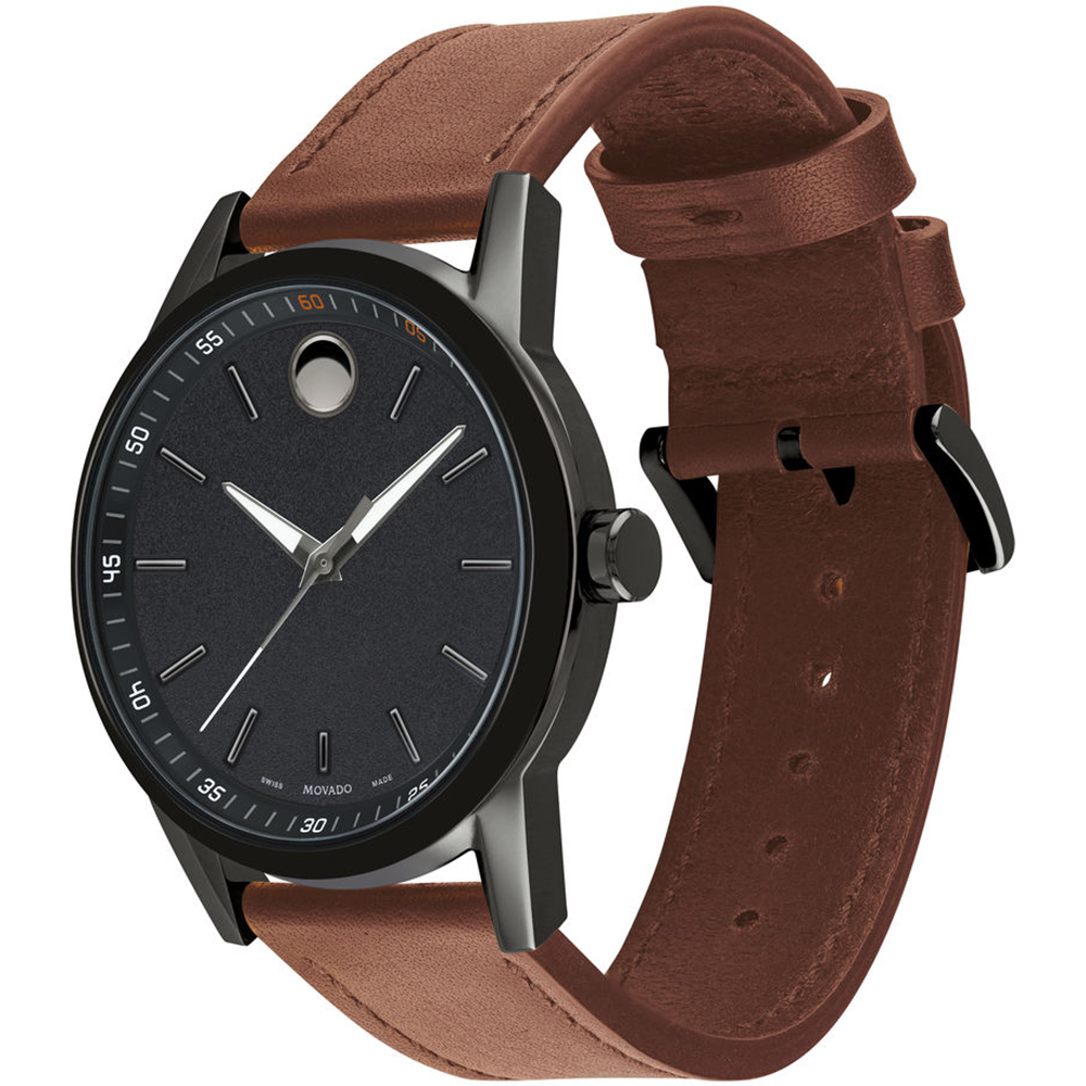 Movado 0607224 นาฬิกาผู้ชาย Museum Quartz Men's Watch