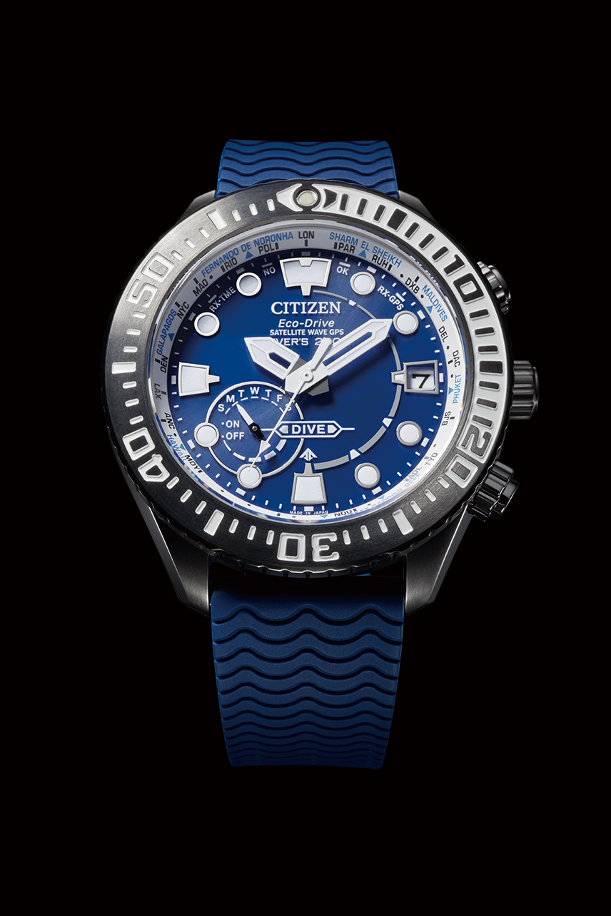 Citizen CC5006-06L นาฬิกาผู้ชาย Eco-Drive Promaster Satellite Wave GPS Divers Made in Japan Men's Watch