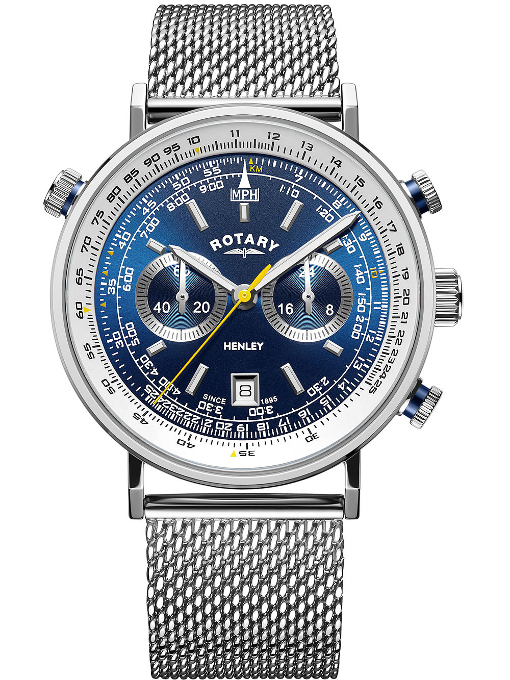 Rotary GB05235.04 นาฬิกาผู้ชาย Henley Chronograph Quartz Men's Watch