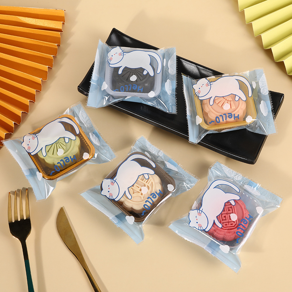 ถุงซีล ใส่ขนม คุกกี้ ลูกอม ขนาด 10x13.5 ซม. จำนวน 97-100 ใบ/แพ็ค ชุดที่ 4/4