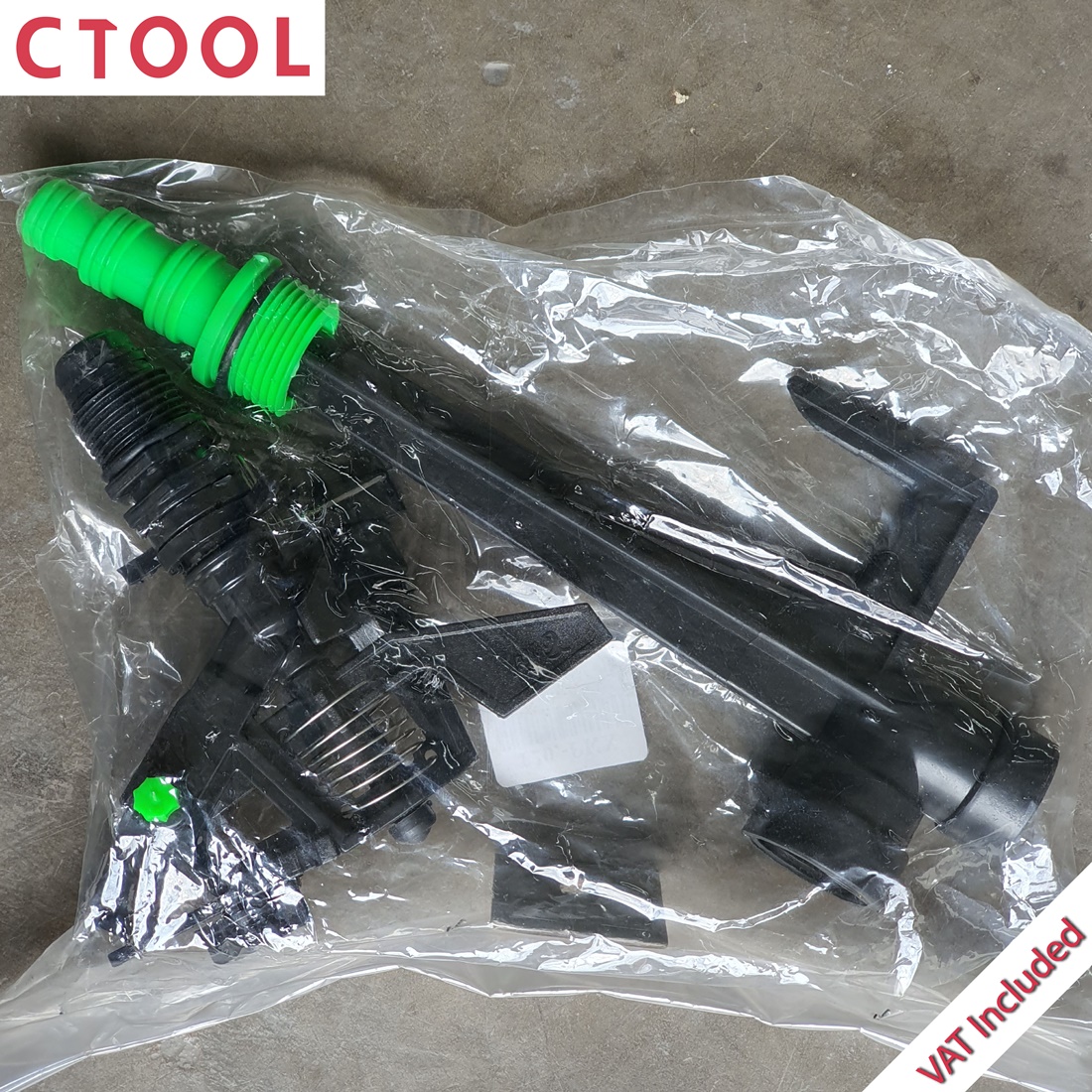 สปริงเกอร์ แบบแนน 1/2" ปรับองศา พร้อมขาปัก ของแท้ - Authentic Pulsating Sprinkler on Spike - ซีทูล Ctool